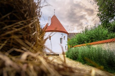 Parnu, Estonya, 30 Haziran 2021 Parnu Eski Kasabası 