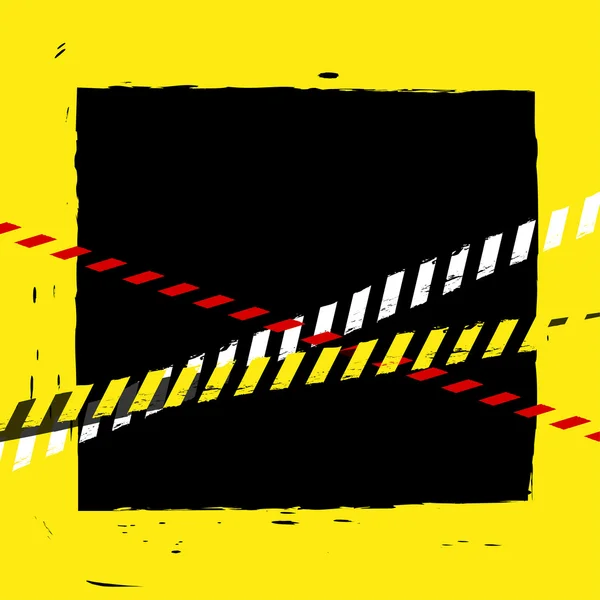 Danger Tape Background — Stock Vector