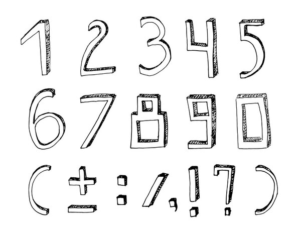 Ручные рисунки 04 A
