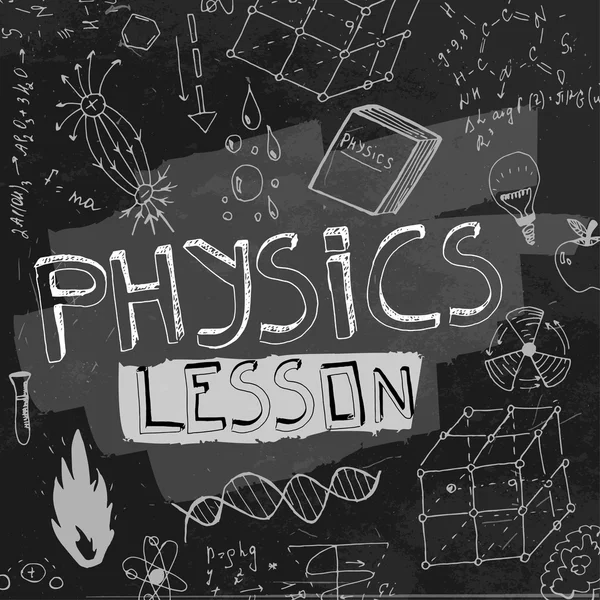 Física Antecedentes 01 A — Archivo Imágenes Vectoriales