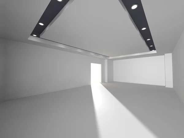 Interieur 3D-rendering — Stockfoto