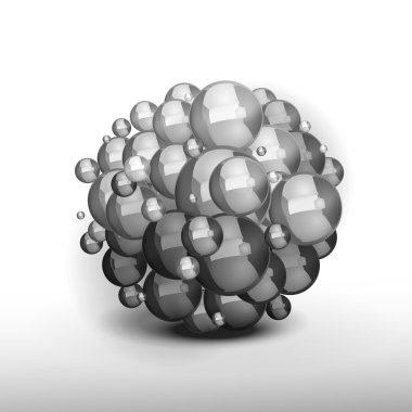 Soyut topları arka plan 04 A