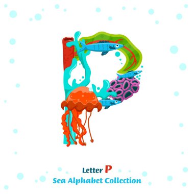 Balıklardan, yosunlardan, mercanlardan, deniz sakinlerinden oluşan eşsiz bir karakter.