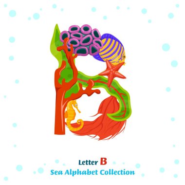 Balıklardan, yosunlardan, mercanlardan, deniz sakinlerinden oluşan eşsiz bir karakter.