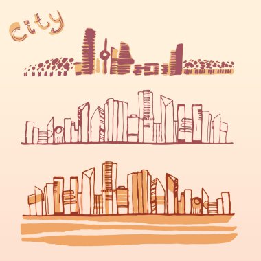 soyut şehir hatları