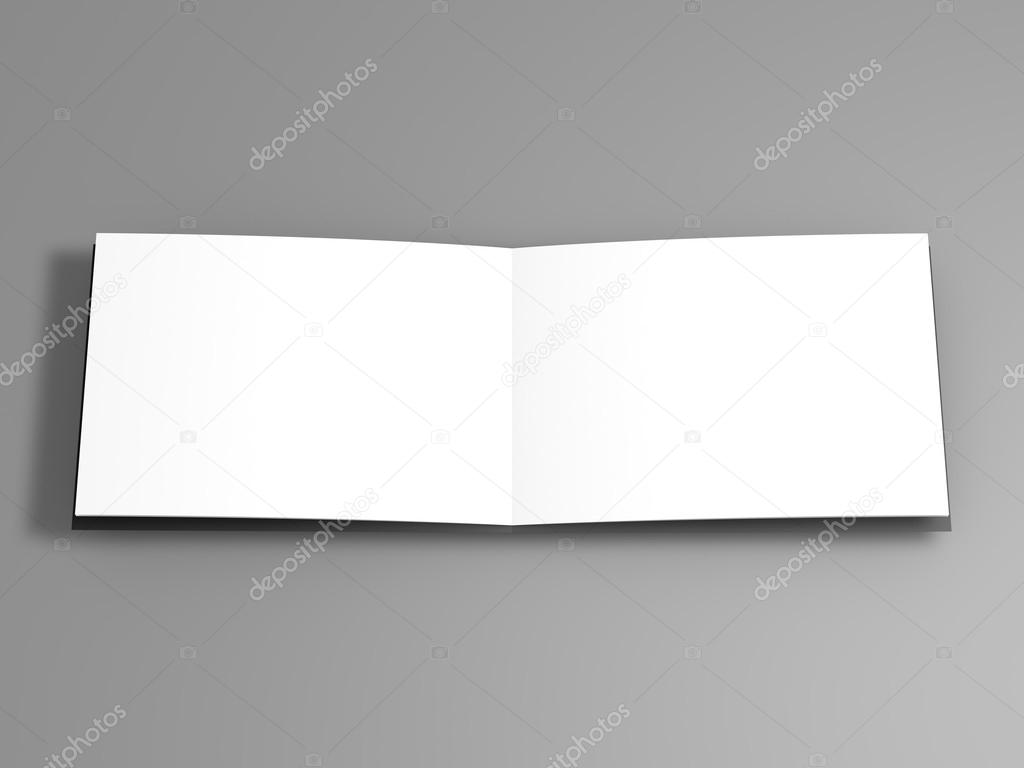 blank leaflet