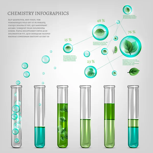 Science infographics — Stock Vector