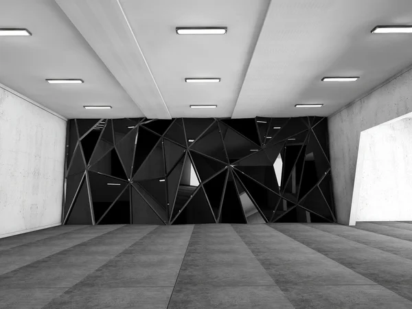 多角形の壁のレンダリング — ストック写真