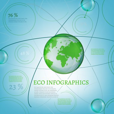 Infographics Bio dünya