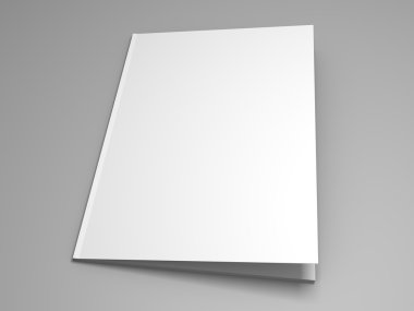 Dergi şablon 3d render