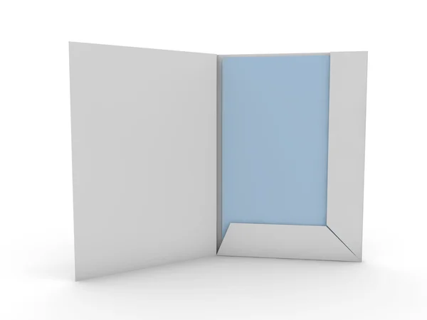 Folder 3D rendering — Stock Photo, Image