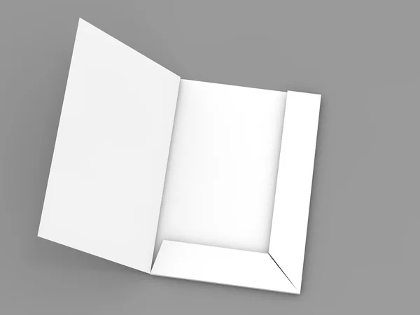 Folder 3D rendering — Stock Photo, Image