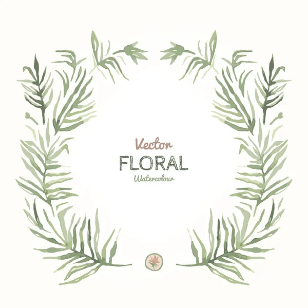 Floral Garland — Vector de stoc