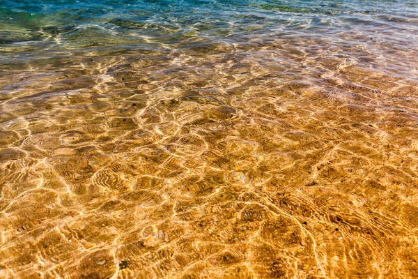 Песчаная вода — стоковое фото