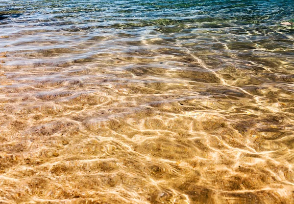 Песчаная вода — стоковое фото