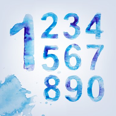 Suluboya alfabe numaraları