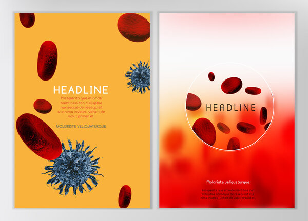 Инфографика клеток крови
