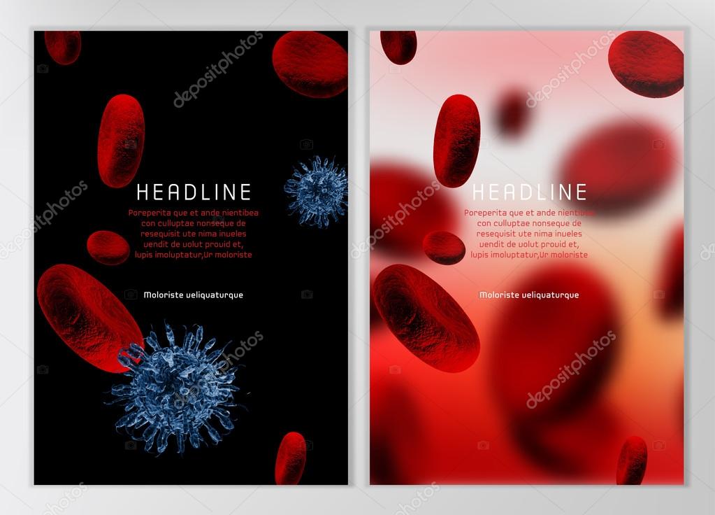 Blood Cell infographic — Stock Vector © annyart #76518557