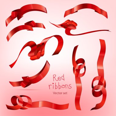 Kırmızı şerit kümesi