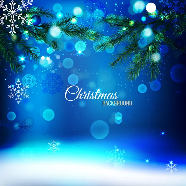 Christmas tree branches — Stock Illustration Christmas tree branches Stock Illustration