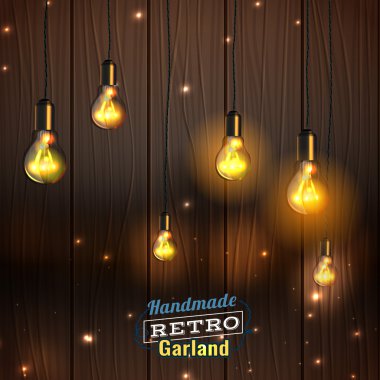 el yapımı aydınlatma garland