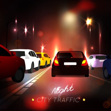 Şehir trafik yol