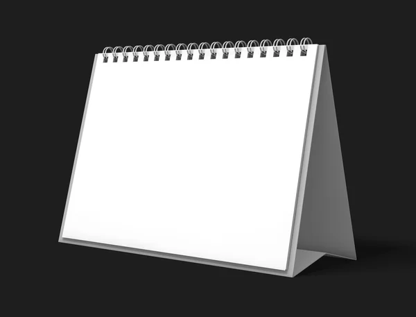 Calendario 3D renderizado — Foto de Stock