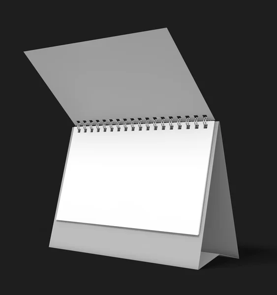 Kalender 3D-rendering — Stockfoto