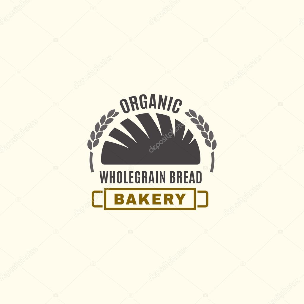 Vector editable Bakery logo
