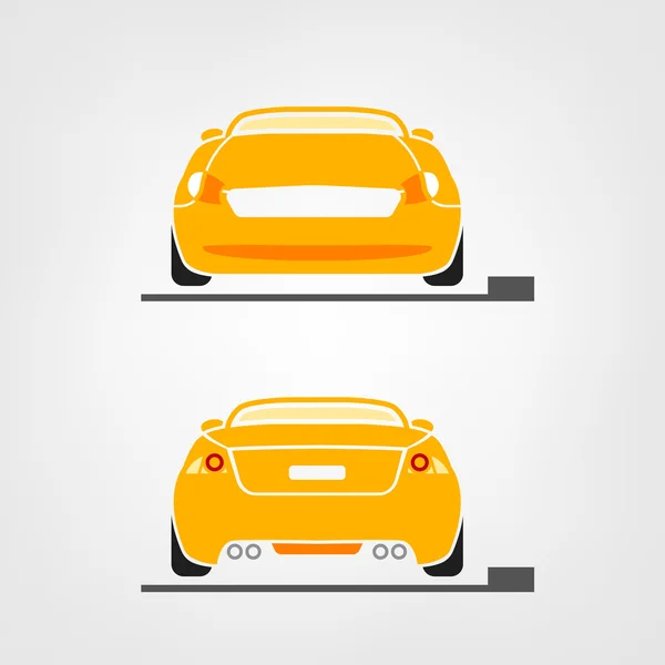 Векторні іконки автомобіля — стоковий вектор