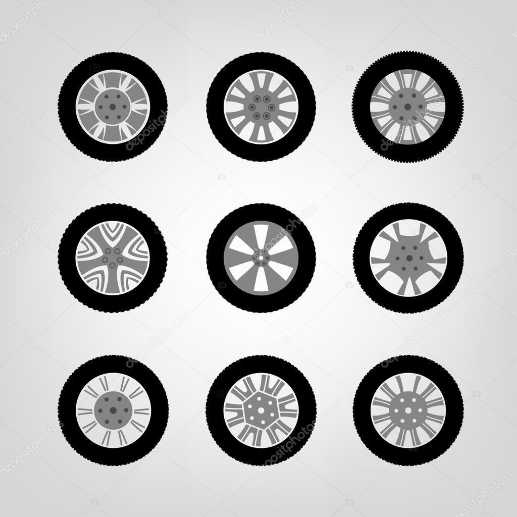 Car Wheel icons