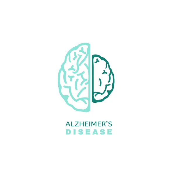 Alzheimers vector ícone — Vetor de Stock