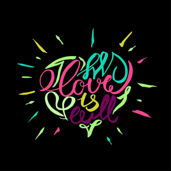 Love letters vector — Stockvector