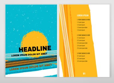 Grunge Tire Brochure