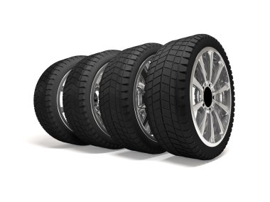 Araç tekerleği 3D görüntüleme