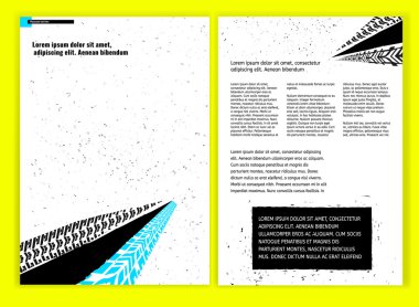 Grunge Tire Brochure