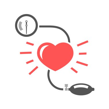 blood pressure measuring clipart