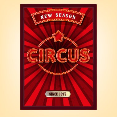 Vector Circus Poster clipart