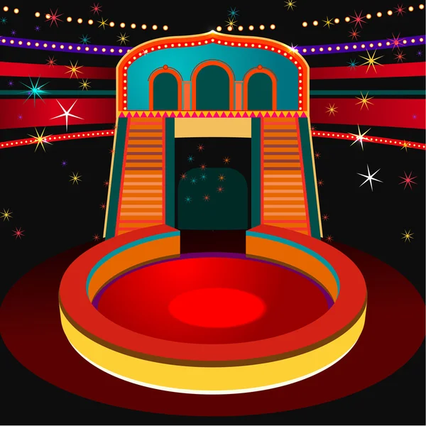 Векторный цирк — стоковый вектор