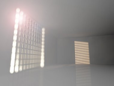 windows 3B oluşturma büyük boş oda