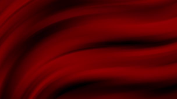 Naadloze lus gedraaid gradiënt achtergrond. 3d weergave van rijen en rijen van kleurrijke rode strepen kabbelen. Kleurrijke golf gradiënt animatie. Toekomstige geometrische patronen beweging achtergrond — Stockvideo