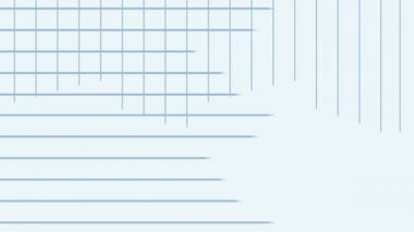 Kafeste alıştırma kitabı sayfası. Okul defteri. Geometrik desenli beyaz bir alan