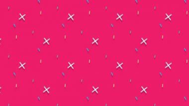 1990 Biçimli Canlandırılmış Arkaplan Kalıbı.