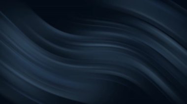 Soyut arkaplanın 3D görüntüsü ve Mavi Siyah çarpık renk eğimine sahip. Bir düzlemde boya kavisinin güzel karıştırıcı renkleri