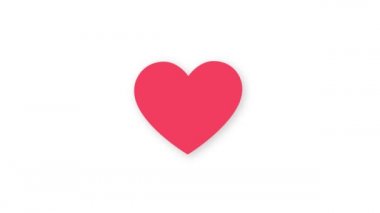 Red Heart, White Backgrond 'da canlı performans sergiliyor. Aşk ve Sevgililer Günü konsepti.