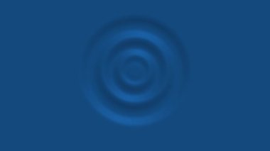 Mavi 'nin 3 boyutlu sıvı dalgalanma deseni. Kusursuz döngü canlandırması