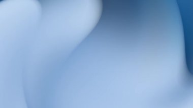 3D Soyut Animasyon Renkli Dalgalı Yumuşak Duvar. Çoklu Renkli Sıvı Düzeni kavramı. Beyaz Mavi Dalgalı Yansıma Yüzey Macro. Moda Renkli Sıvı Soyutlama Akışı. Güzel Gradyan Dokusu