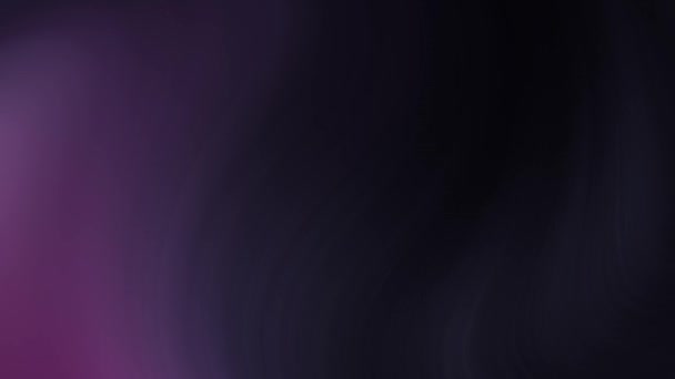 Snygg 3D abstrakt animation färg vågigt slät vägg. Begreppet Multicolor Liquid Pattern. Purple Blue Wavy Reflection Surface Macro. Trendig färgglad vätska Abstraction Flow. Vacker lutning Textur — Stockvideo