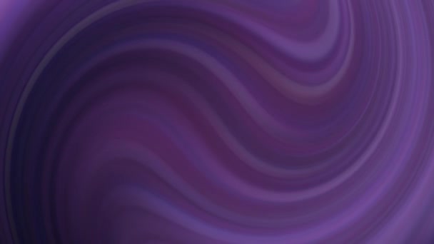 Snygg 3D abstrakt animation färg vågigt slät vägg. Begreppet Multicolor Liquid Pattern. Purple Pink Wavy Reflection Surface Macro. Trendig färgglad vätska Abstraction Flow. Vacker lutning Textur — Stockvideo