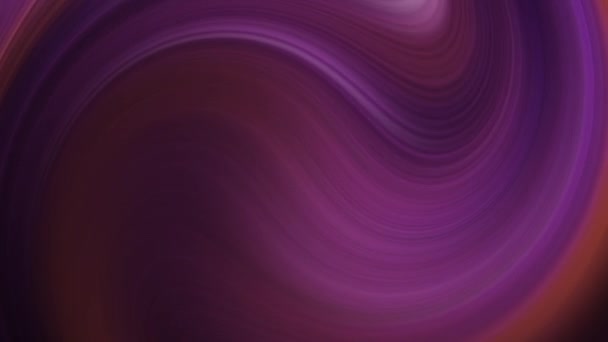 Snygg 3D abstrakt animation färg vågigt slät vägg. Begreppet Multicolor Liquid Pattern. Purple Blue Wavy Reflection Surface Macro. Trendig färgglad vätska Abstraction Flow. Vacker lutning Textur — Stockvideo